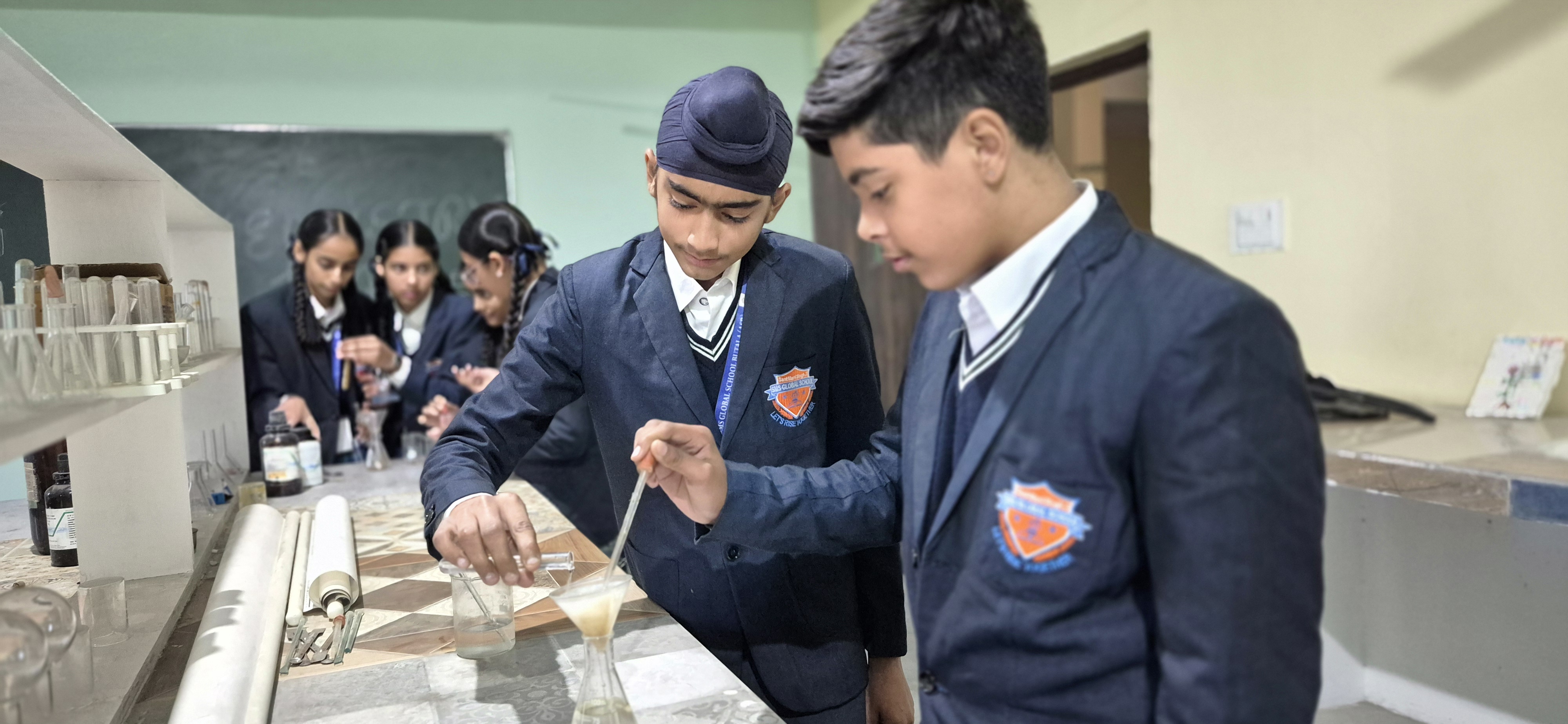 Computer laboratory at SMS Global School