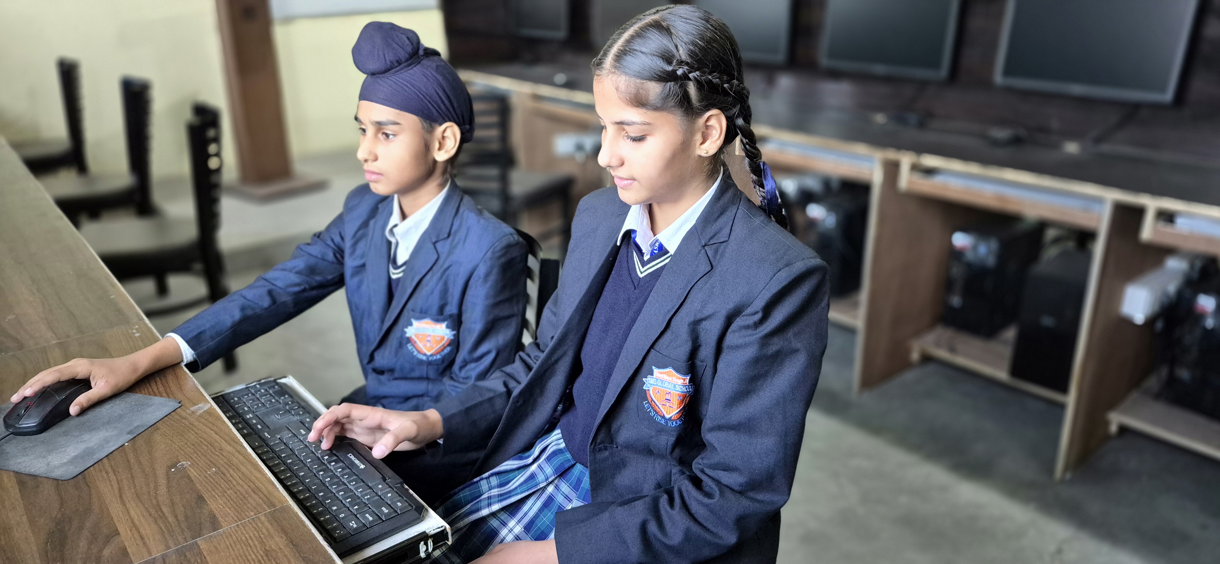 Computer laboratory at SMS Global School